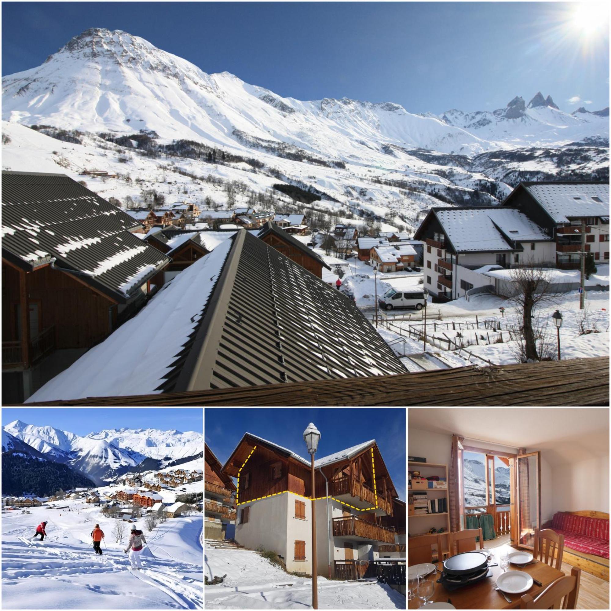Appart - Chalet Du Hameau Des Aiguilles Albiez-Montrond Extérieur photo